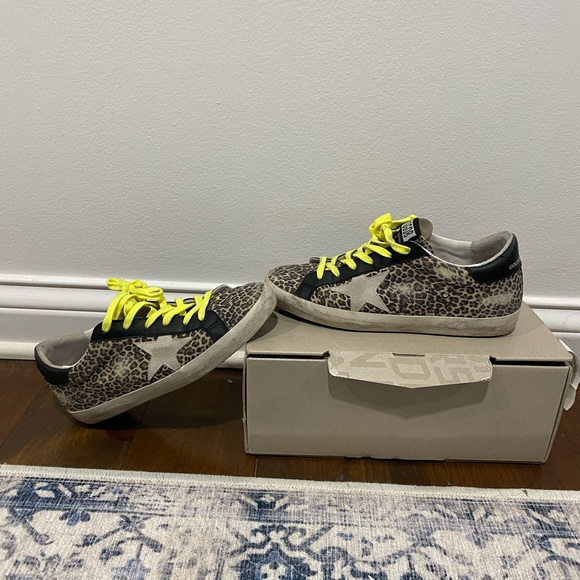 Limited edition (Megan Fox has these✨), Leopard Print 🐆Golden Goose💕 - Picture 1 of 6